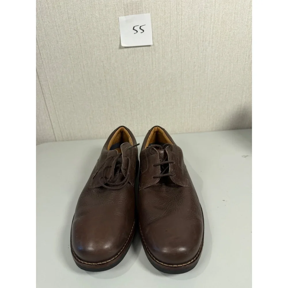 Rockport Mens V81871 TruTech Brown Leather Oxford Shoes Size 9 M